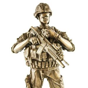 United We Stand Military Figurine - A Tribute to the U.S. Armed Forces